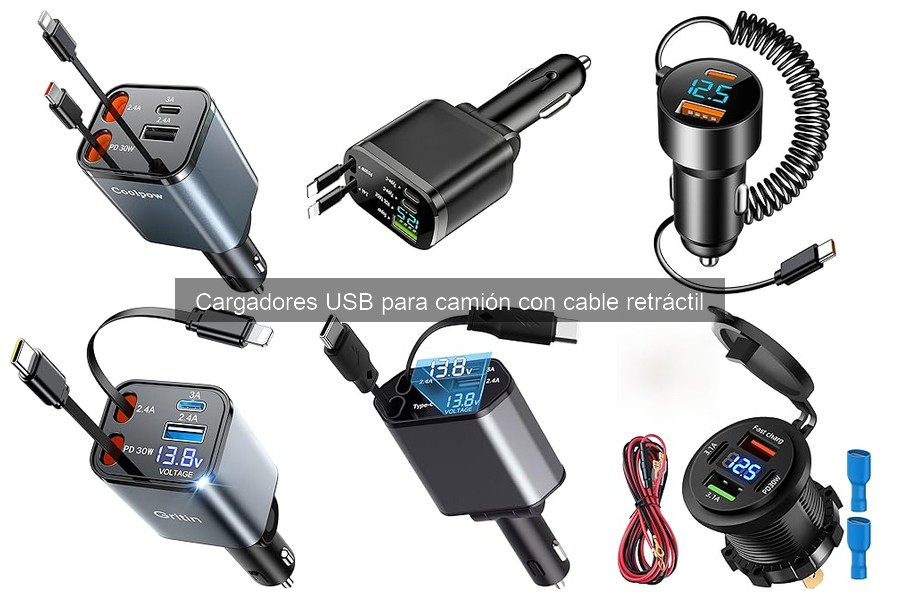 Guía de instalación de cargador USB para camión