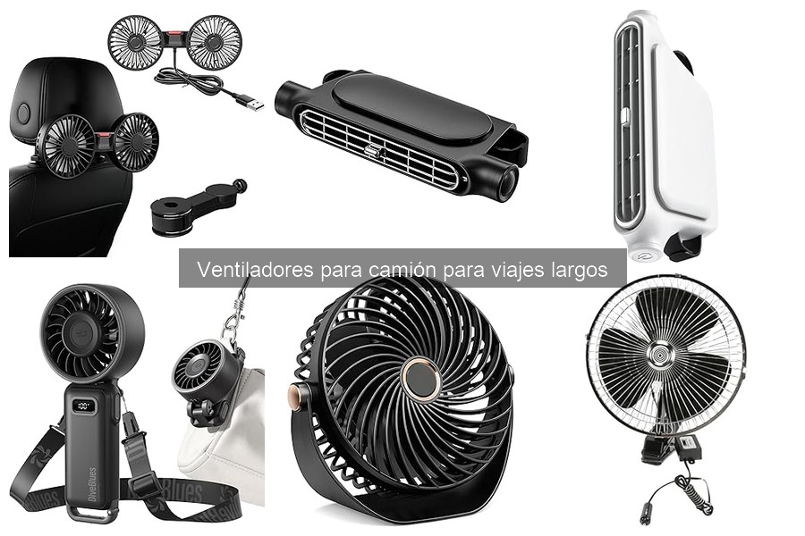 Guía de seguridad para usar ventiladores en camiones