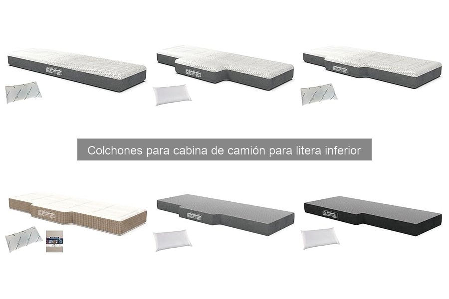 Guía para elegir colchón para litera inferior de camión