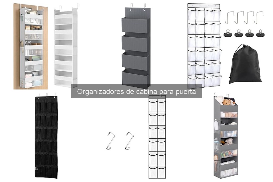 Guía para elegir el mejor organizador de cabina para puerta