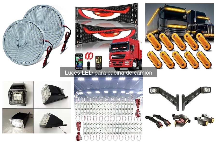 Guía para Elegir Luces LED para Cabina de Camión