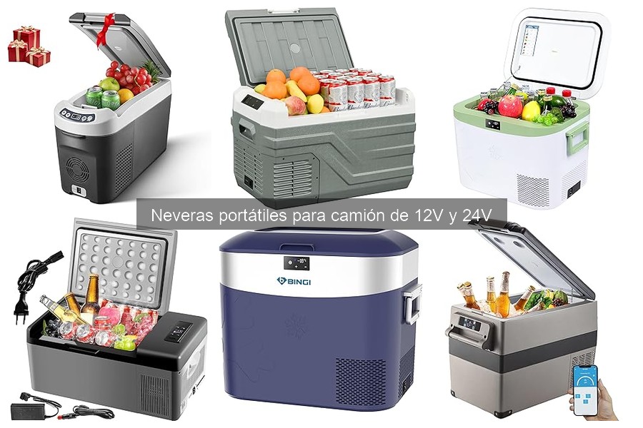 Guía sobre neveras portátiles de 12V y 24V para camiones