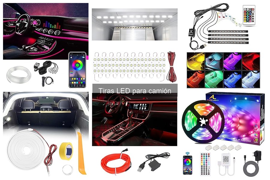 Ideas Creativas para Usar Tiras LED en Camiones
