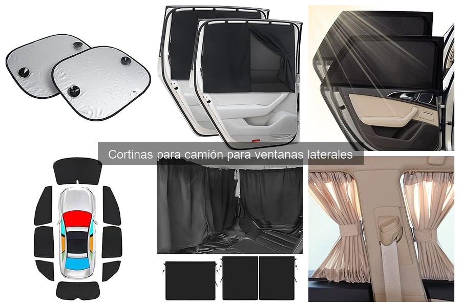 Instrucciones para Instalar Cortinas en Ventanas de Camiones