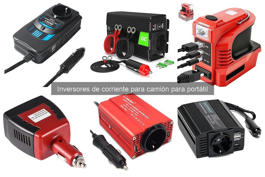 Inversor de corriente vs generador portátil para camiones