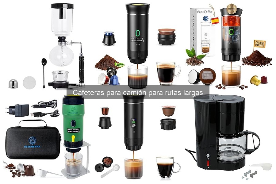 Las mejores cafeteras para camión en rutas largas