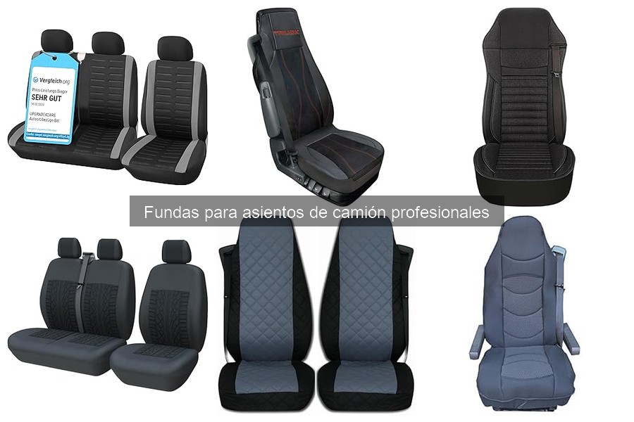 Las mejores fundas para asientos de camión profesionales