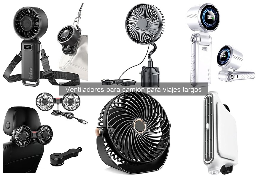 Lo que Debes Buscar en un Ventilador Portátil para Camión