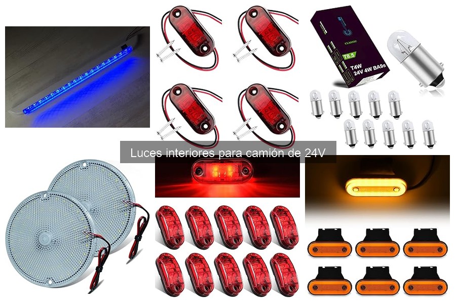Luz interior 24V: Soluciones si no funcionan