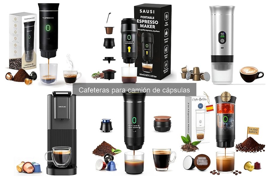 Mantenimiento de Cafeteras de Cápsulas para Camión