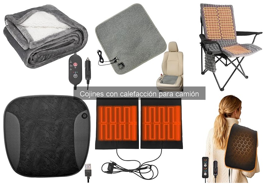 Mantenimiento de cojines con calefacción para camiones