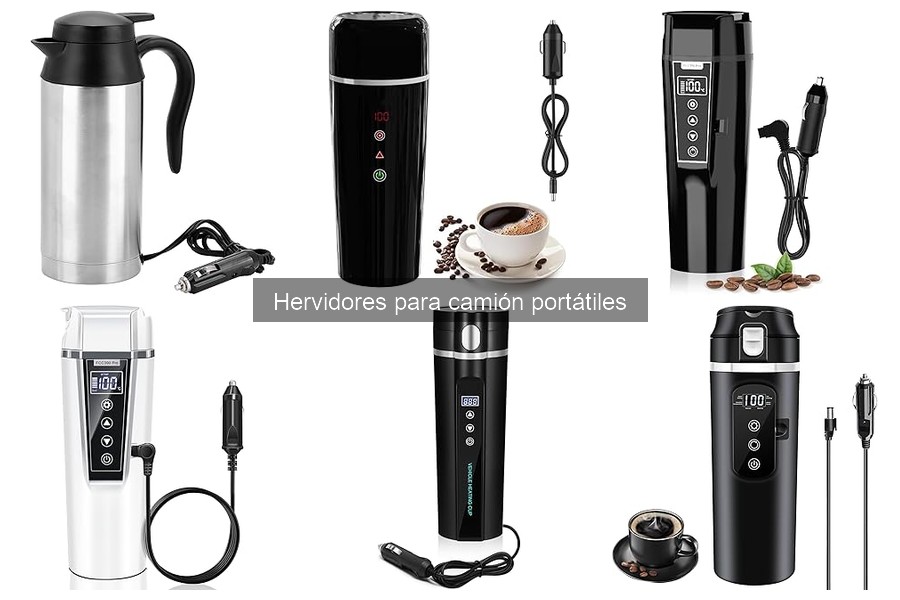Mantenimiento de hervidores portátiles para camiones