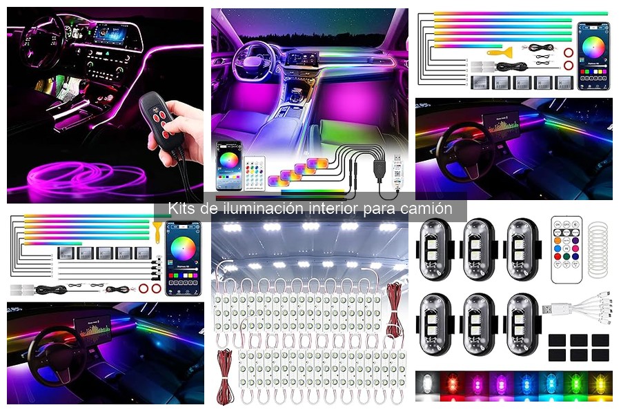 Mantenimiento de Kits de Iluminación Interior para Camiones