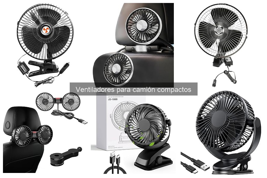 Mantenimiento de Ventiladores Compactos para Camión