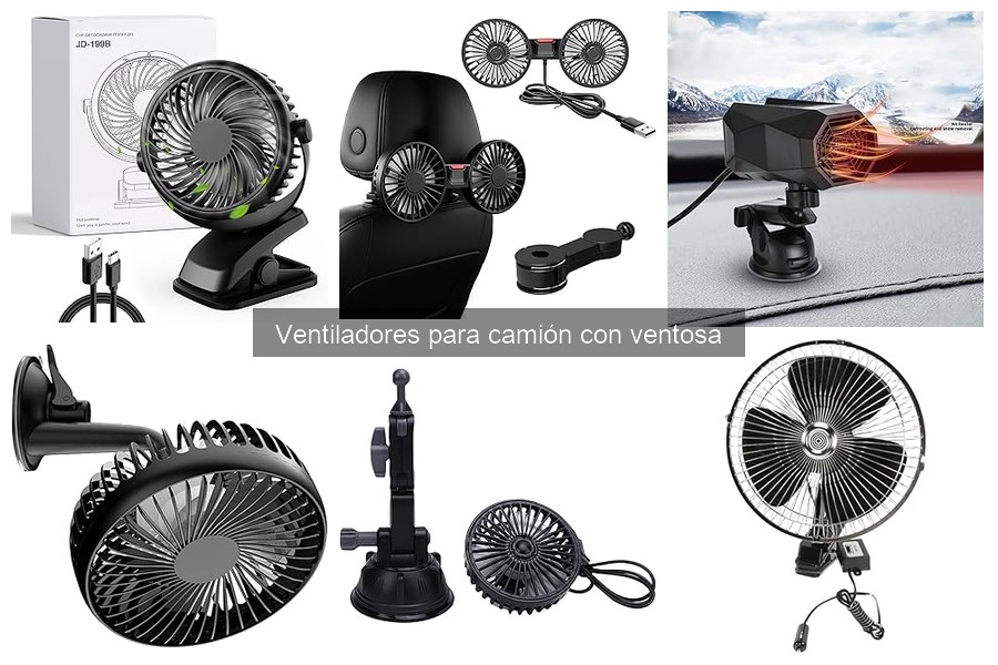 Mantenimiento de Ventiladores para Camión con Ventosa