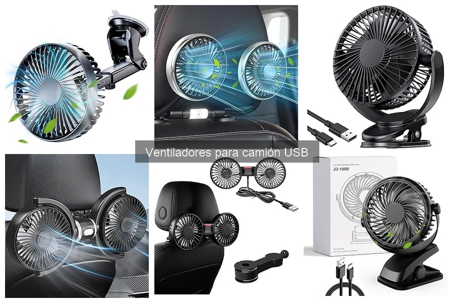 Mantenimiento de ventiladores USB para camiones: Guía fácil