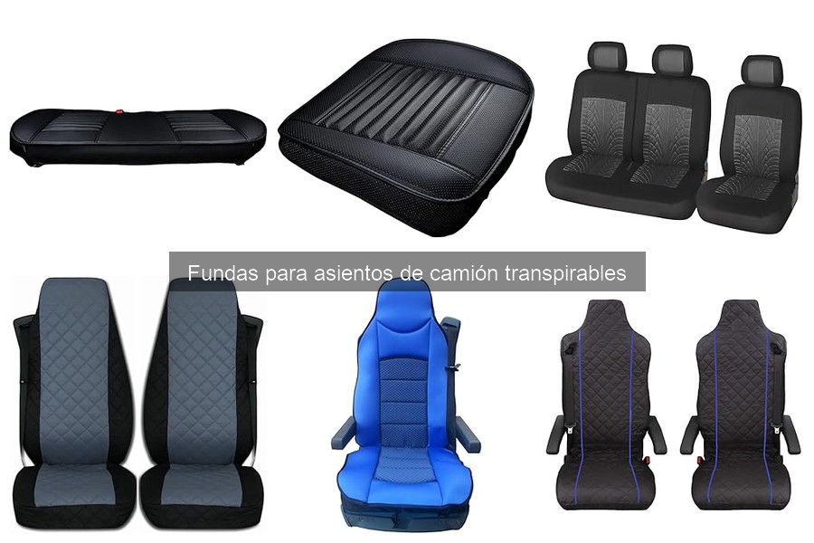 Mantenimiento y Limpieza de Fundas para Asientos de Camión