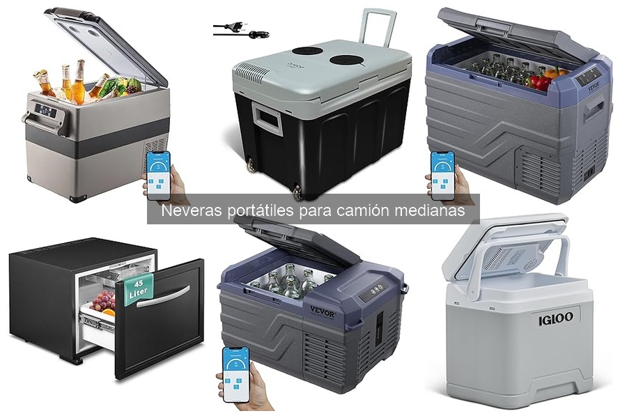 Maximiza la eficiencia de tu nevera portátil en el camión