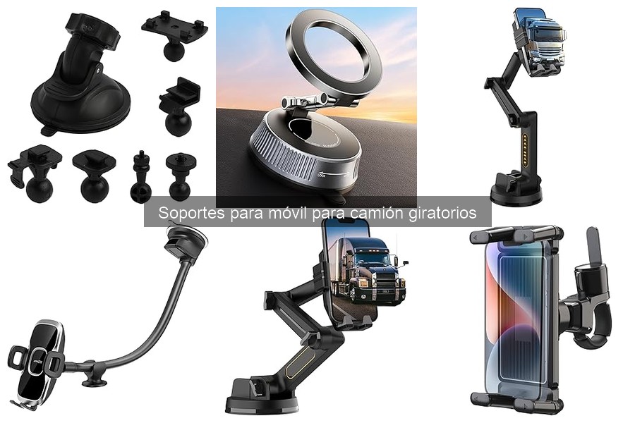 Mejores accesorios compatibles con soportes giratorios para móvil
