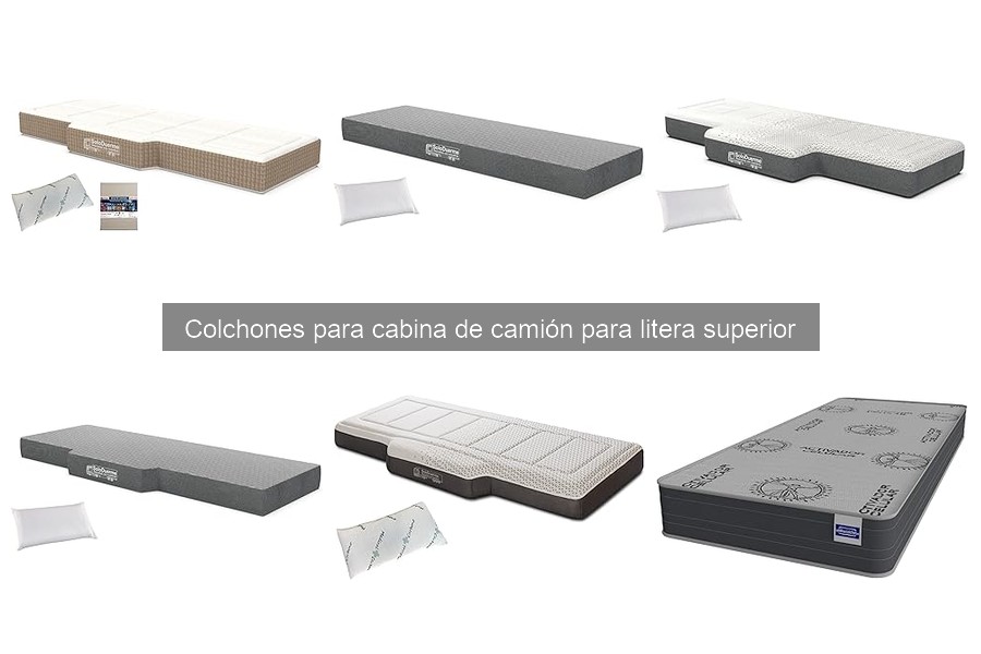 Mejores accesorios para colchones de camión en la litera