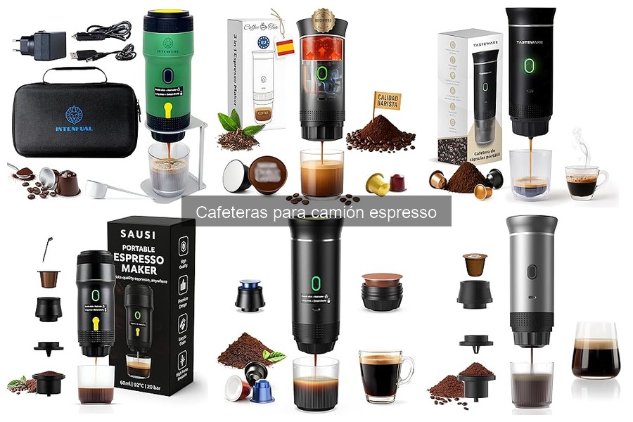 Mejores cafeteras espresso para camiones en 2023