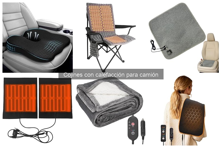 Mejores cojines con calefacción para camioneros 2023