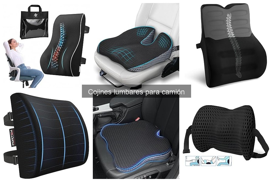 Mejores cojines lumbares para conductores de camión en 2023