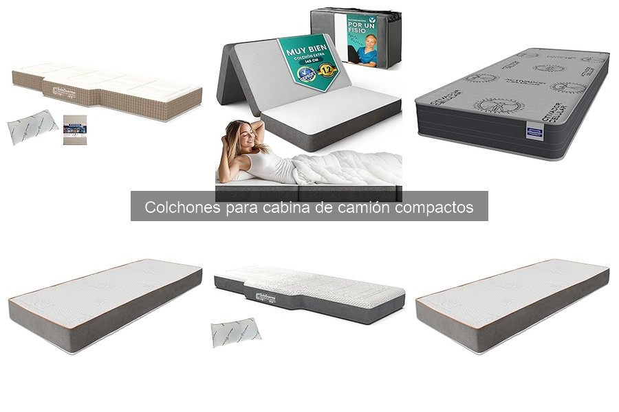 Mejores colchones compactos para cabina de camión en 2023