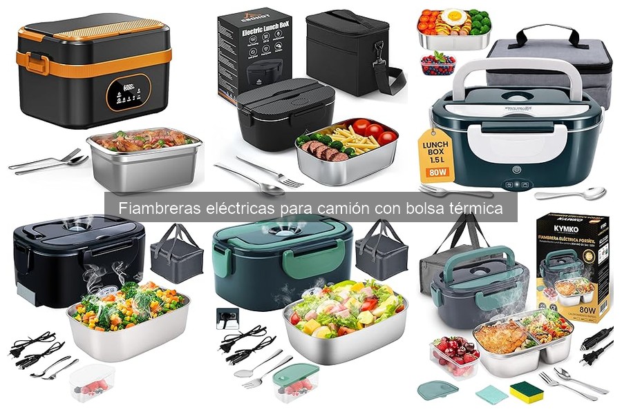 Mejores fiambreras eléctricas para viajeros de camión
