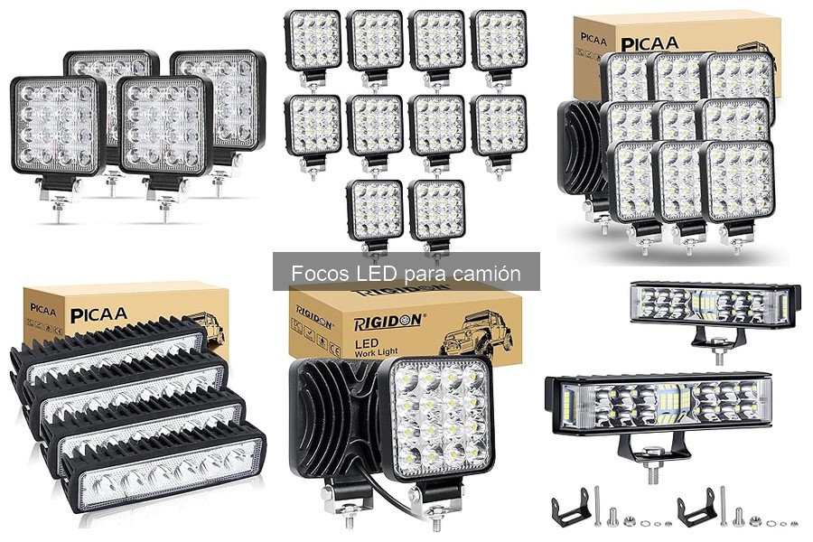Mejores Focos LED para Camiones en 2023: Comparativa