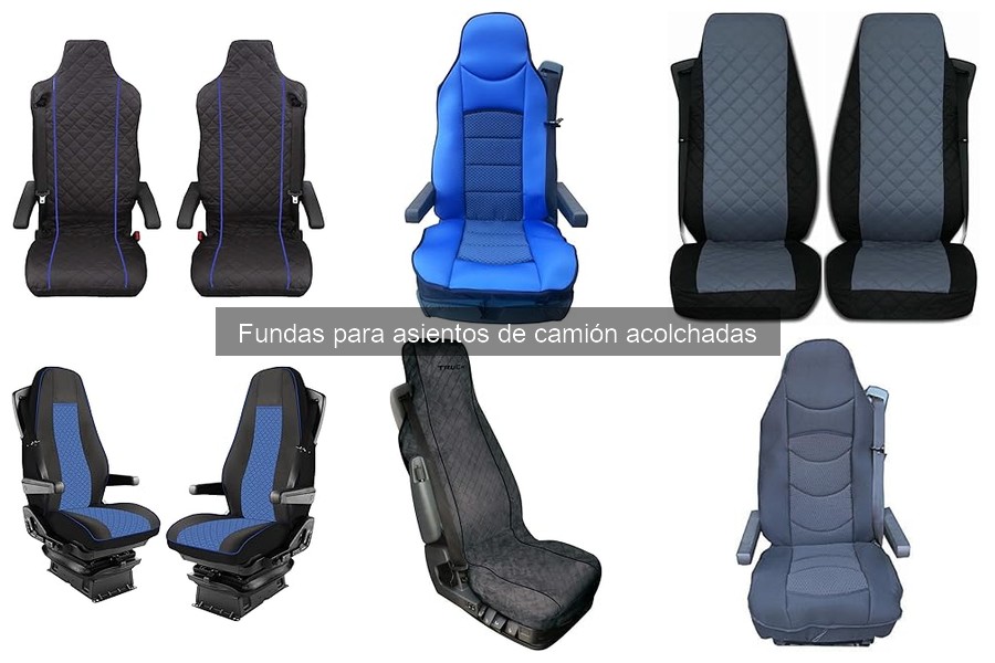 Mejores fundas acolchadas para conductores de camiones