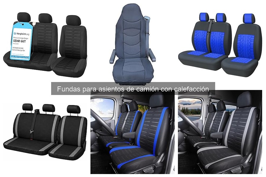 Mejores fundas para asientos de camión con calefacción 2023