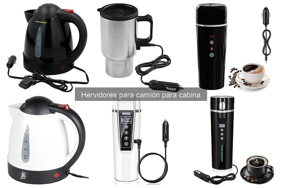 Mejores hervidores para camión en 2023: comparativa y opiniones