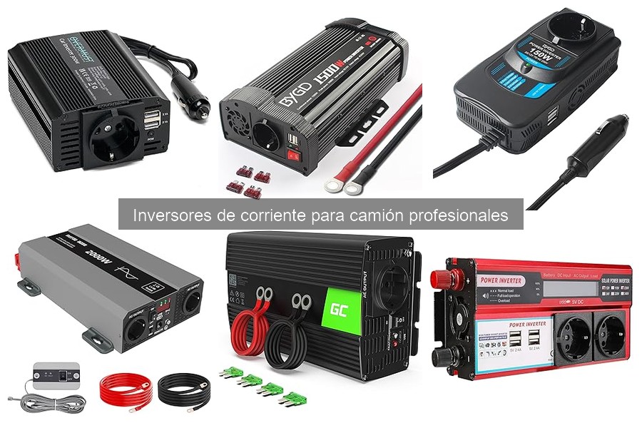 Mejores Inversores de Corriente para Camiones en 2023