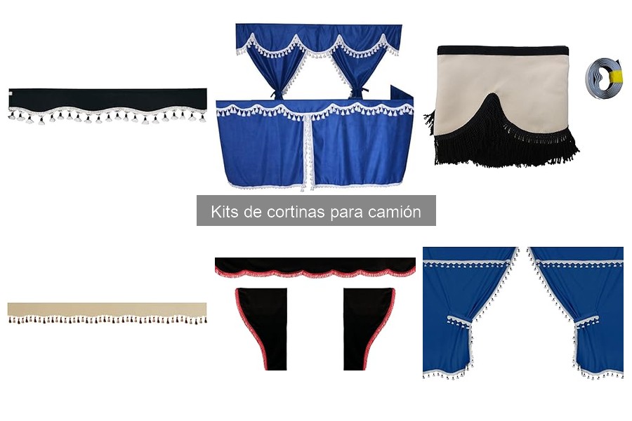 Mejores kits de cortinas para camiones según opiniones de usuarios
