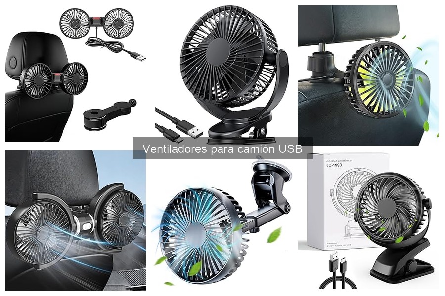 Mejores lugares para comprar ventiladores USB para camiones
