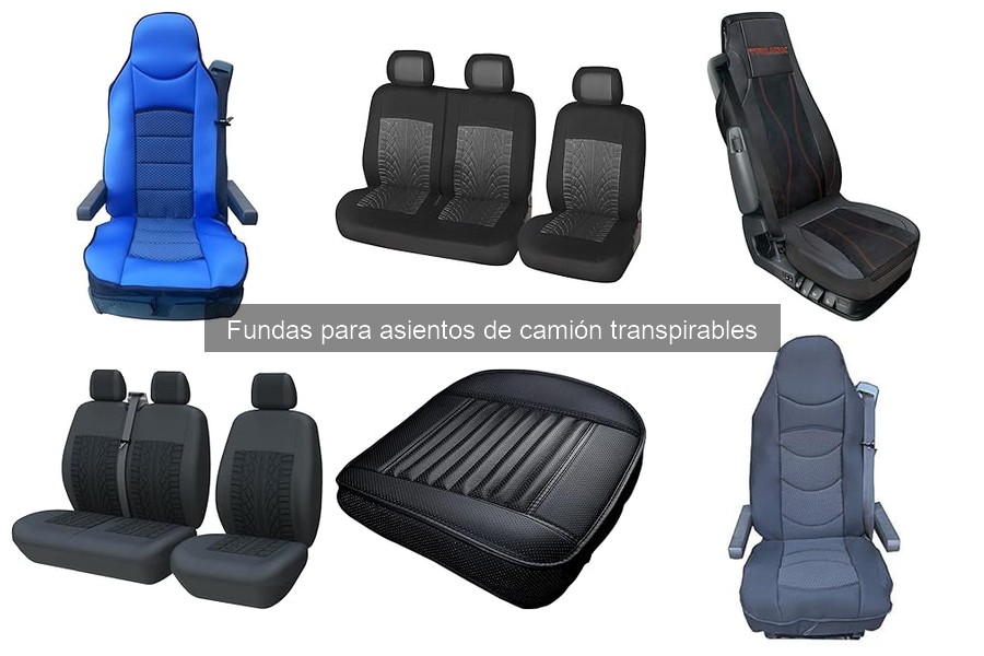 Mejores marcas de fundas transpirables para asientos de camión