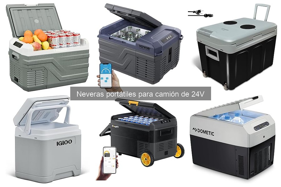 Mejores marcas de neveras portátiles de 24V para viajar