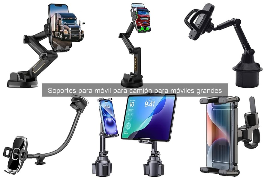 Mejores marcas de soportes para móviles en camiones