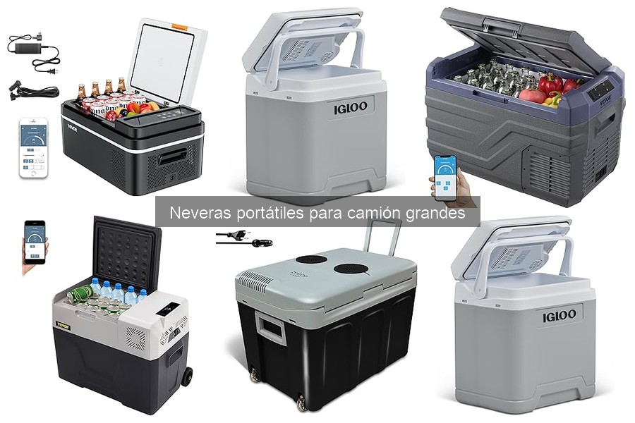 Mejores neveras portátiles grandes para camión en 2023