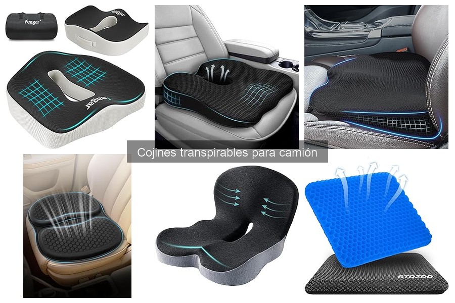 Mejores ofertas de cojines transpirables para camiones