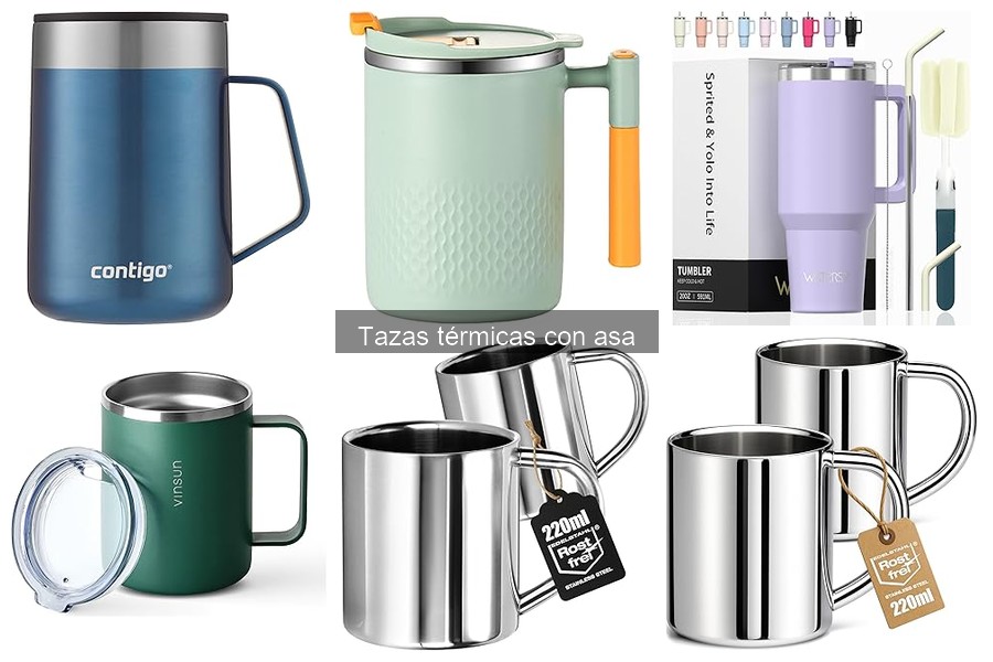 Mejores ofertas y precios de tazas térmicas con asa