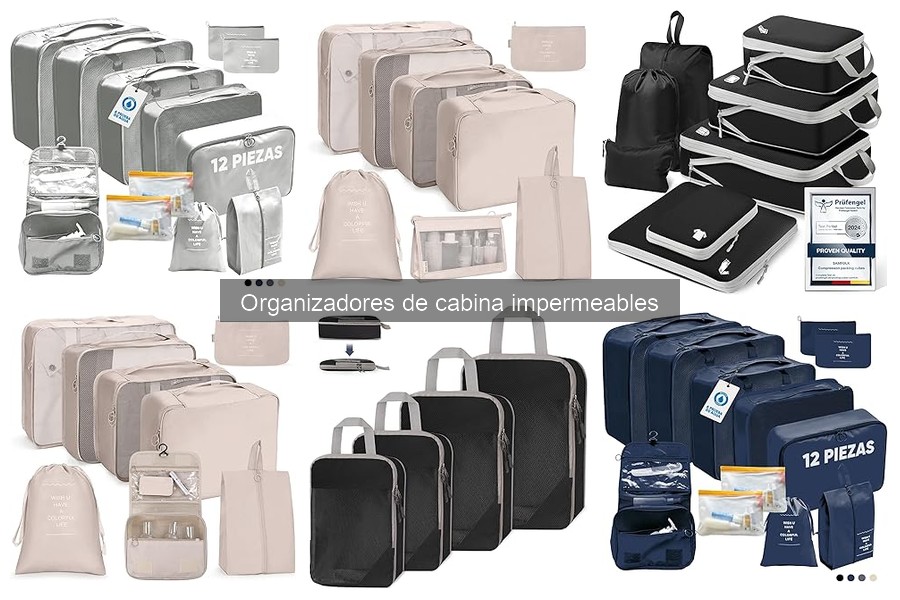 Mejores organizadores de cabina impermeables para camiones