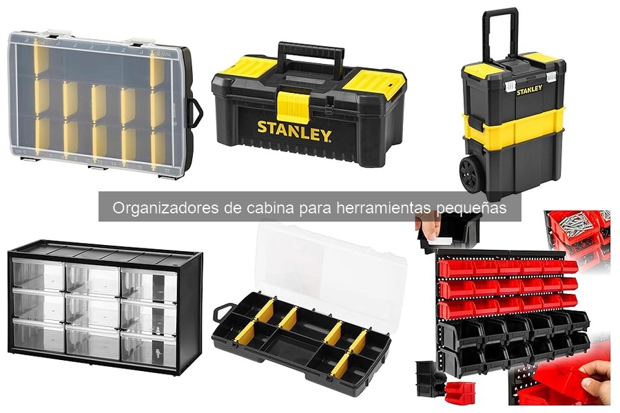 Mejores organizadores de cabina para herramientas pequeñas