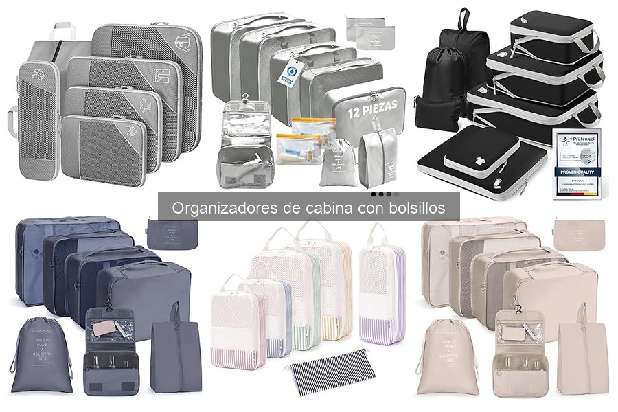Mejores organizadores de cabina para viajes largos: comparativa