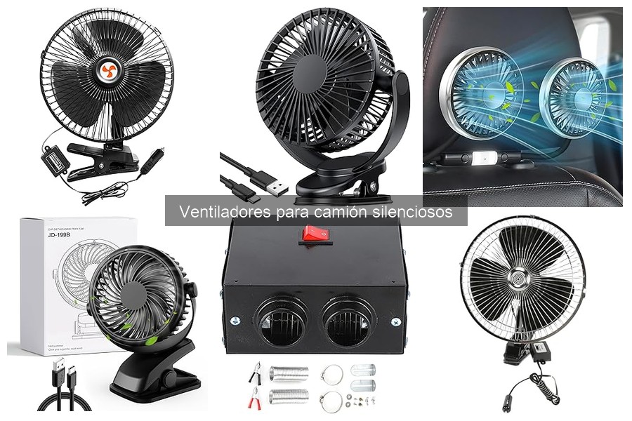 Mejores sitios para comprar ventiladores silenciosos para camión