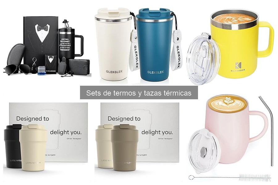 Mejores tiendas para comprar sets de termos y tazas térmicas