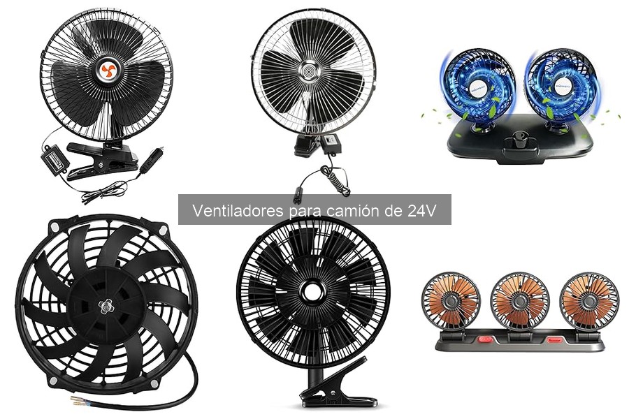 Mejores tiendas para comprar ventiladores de camión de 24V