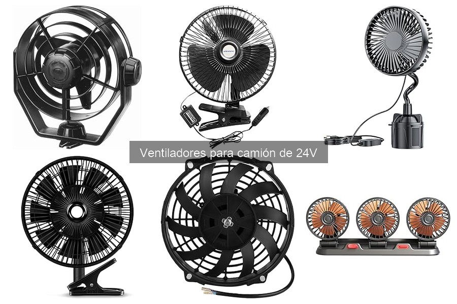 Mejores ventiladores para camiones de 24V: comparativa 2023