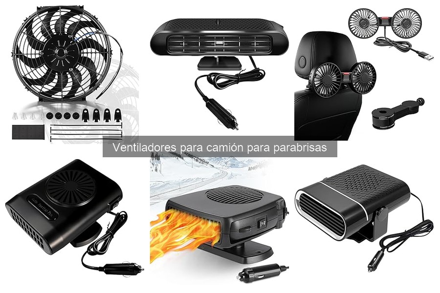 Mejores Ventiladores para Camiones en 2023: Comparativa